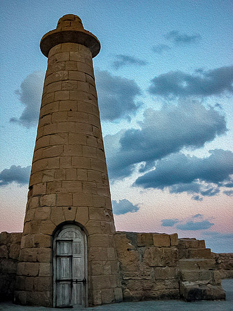 Lighthouse at Kyrenia (Girne) Port